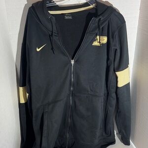 Nike Purdue On Field Men’s Dri-Fit Black and Gold Athletic Hoodie